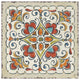 "Mediterranean Flair XIII" Digital Paper Print by Daphne Brissonnet, 38"x38"