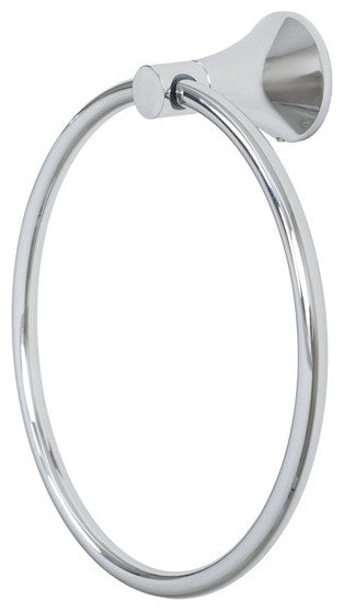 Italia Livorno Series Towel Ring in Chrome