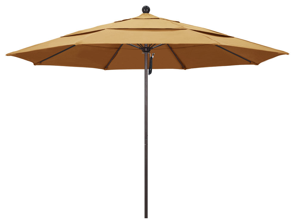 Fiberglass Umbrella Bronze, Wheat