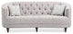 Charleston 63 in. W Flared Arm Polyester Straight Sofa, 86 in.
