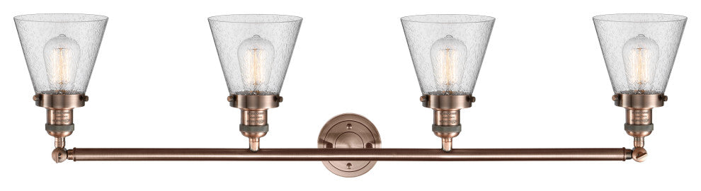 Innovations Lighting 215-Ac-S-G64 4 Light 42.25" Adjustable Bathroom Fixture