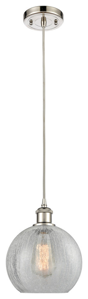 Innovations Lighting 516-1P-PN-G125-8 Athens 1 Light 8" Mini Pendant