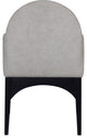 Waldorf Chenille Upholstered Dining Chair, Black, Chenille, Natural Finish, Grey, Arm Chair, Chenille Fabric, Black Finish