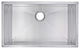 Zero Radius Single Bowl Stainless Steel Hand Made Undermount Kitchen Sink