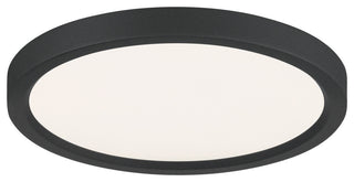 Quoizel OST1711 Outskirts 11"W LED Flush Mount Ceiling Fixture - Brushed Nickel