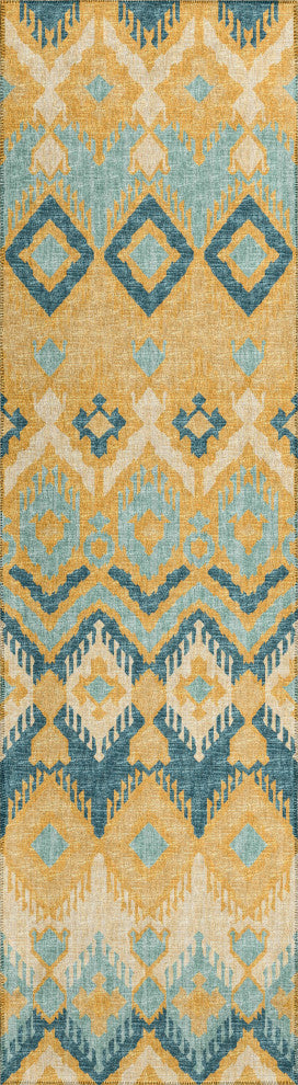 Dalyn Indoor/Outdoor Sedona SN2 Marigold Washable 2'3" x 10' Runner Rug