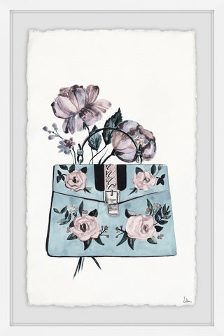 "Too Elegant" Framed Painting Print, 12"x18"