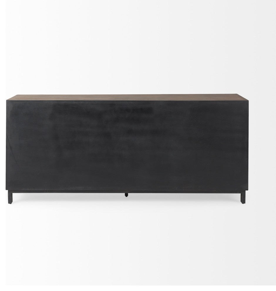 Hemlock 69L x 18W x 30H Brown Wood Sideboard