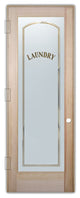 Laundry Door - Classic Arched Capitals - Douglas Fir (stain grade) - 32" x...