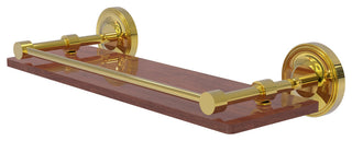 Prestige Regal Collection 16"Solid IPE Ironwood Shelf With Gallery Rail