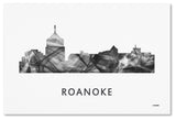 Marlene Watson 'Roanoke Virginia Skyline' Canvas Art, 24x16