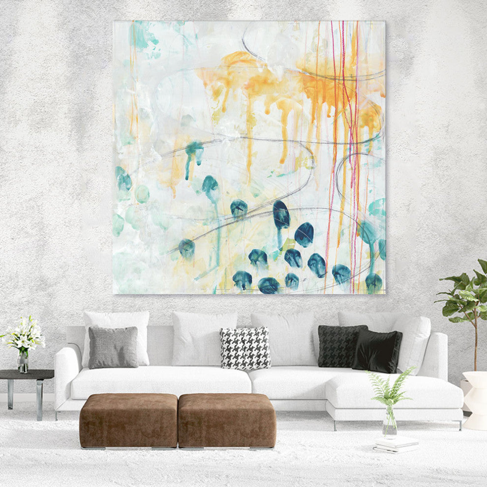 "Momentum II" Fine Art Giant Canvas Print, 54"x54"