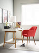 Mid-century Modern Style Accent Chair, Red