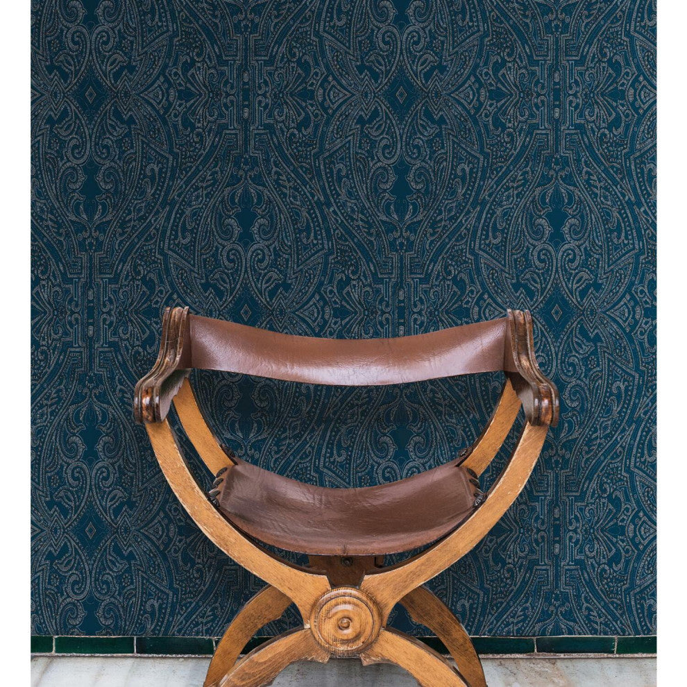 Ascot Damask Wallpaper