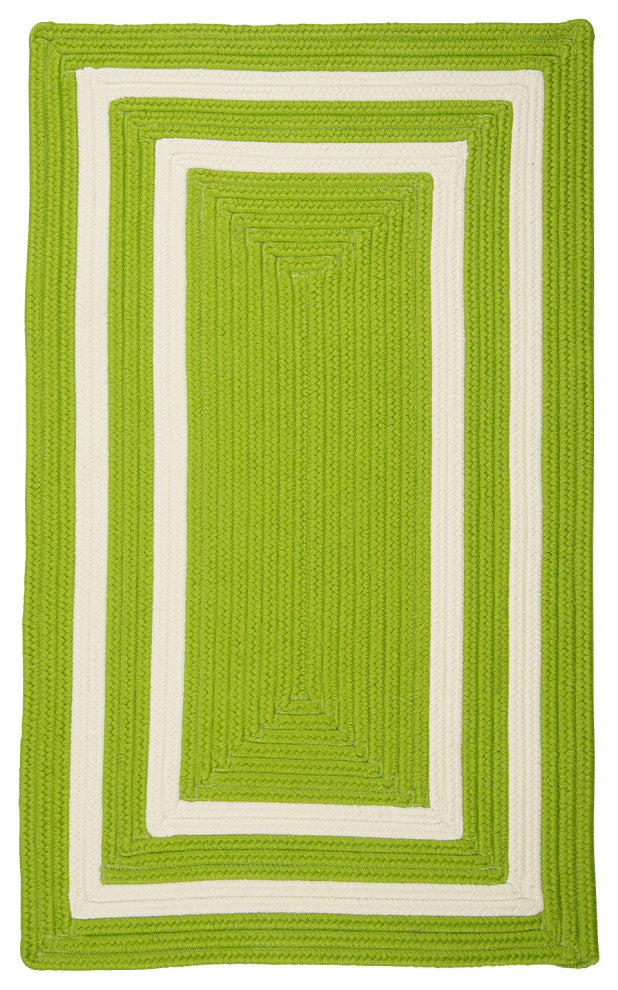 Colonial Mills Rug La Playa Lime Square