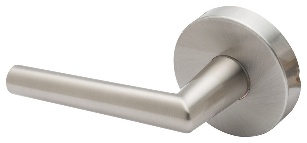 Mid Century Dummy Lever, Satin Stainless