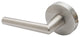 Mid Century Dummy Lever, Satin Stainless