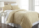 Micro Flannel Comforter Set, Chino, Twin