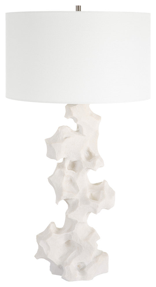 Remnant White Marble Table Lamp