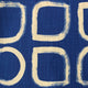 Plutus Blue Block Dot Luxury Throw Pillow, 22"x22"
