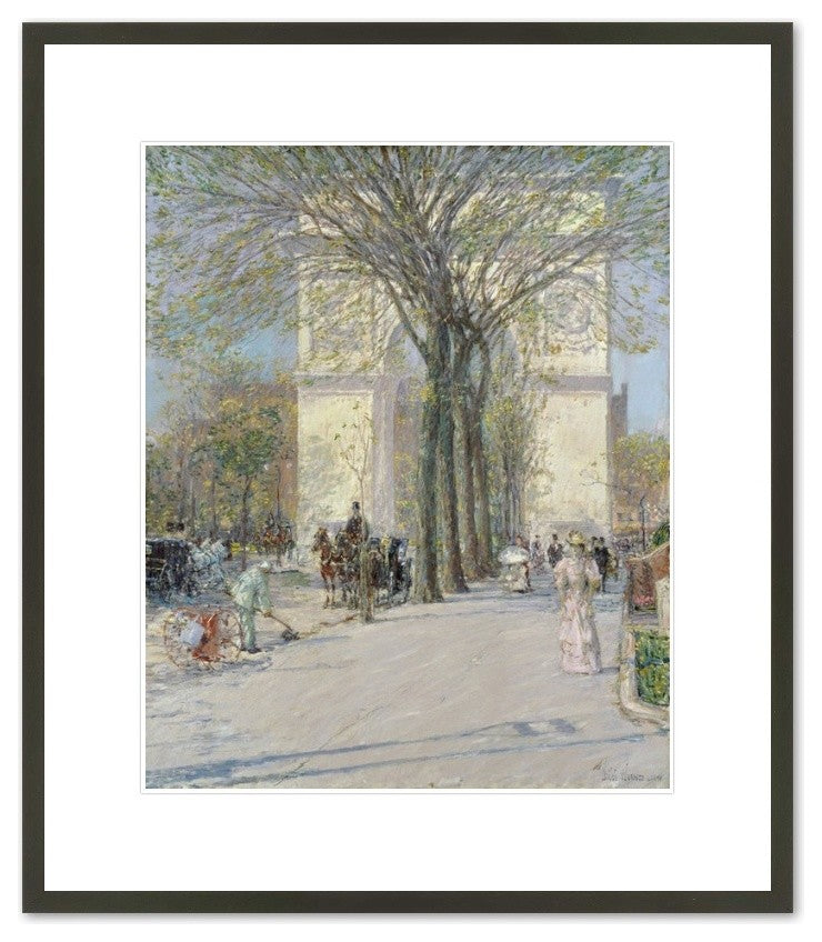 Washington Arch, Spring, 1890