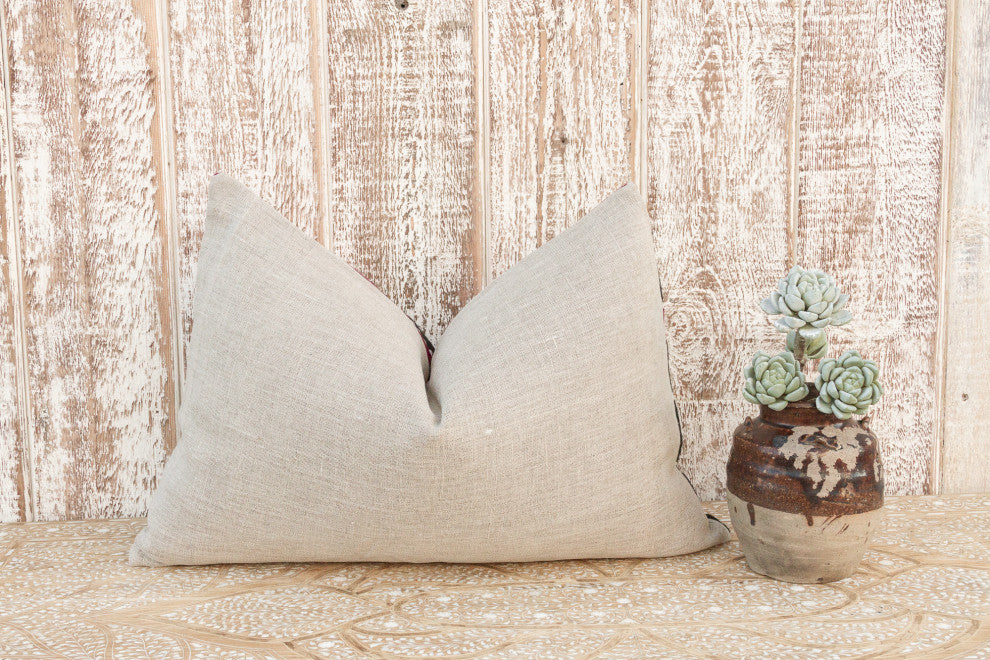 Amina Gul Suzani Lumbar Pillow