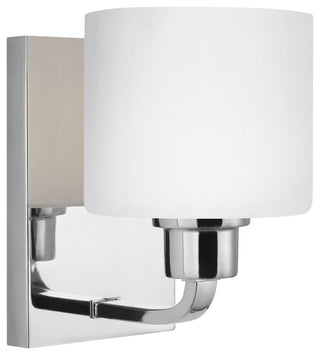 Canfield 1-Light Wall/Bath Sconce, Chrome