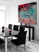 "Docked For The Night" Painting Print on Wrapped Canvas, 40"x40"