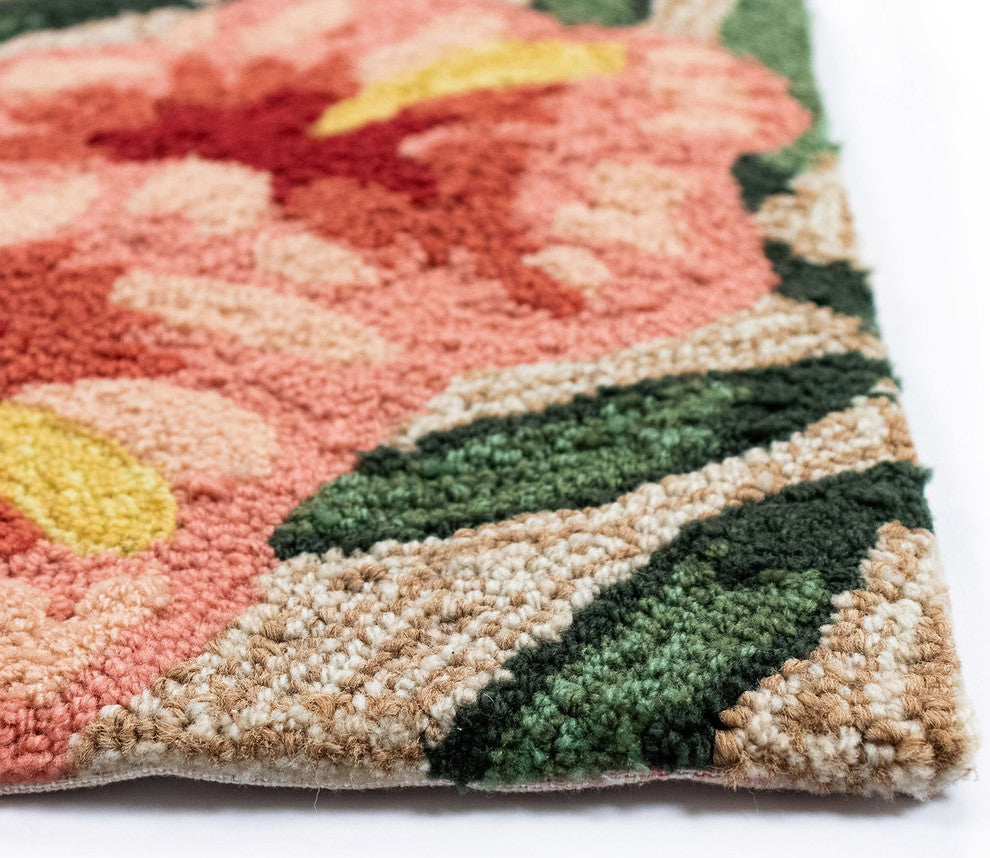 Ravella Tropical Indoor/Outdoor Rug Neutral 3'6"x5'6'
