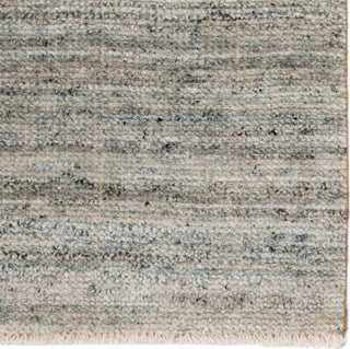 Jaipur Living Origin Knotted Solid Area Rug, Light Blue/Light Gray, 8'6"x11'6"