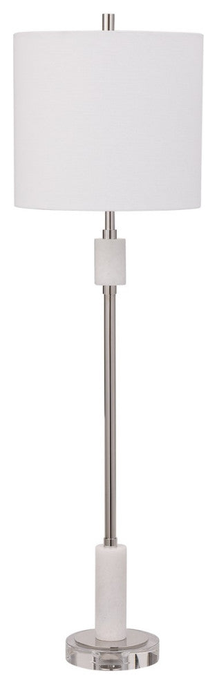 Uttermost Sussex Nickel Buffet Lamp 29793-1