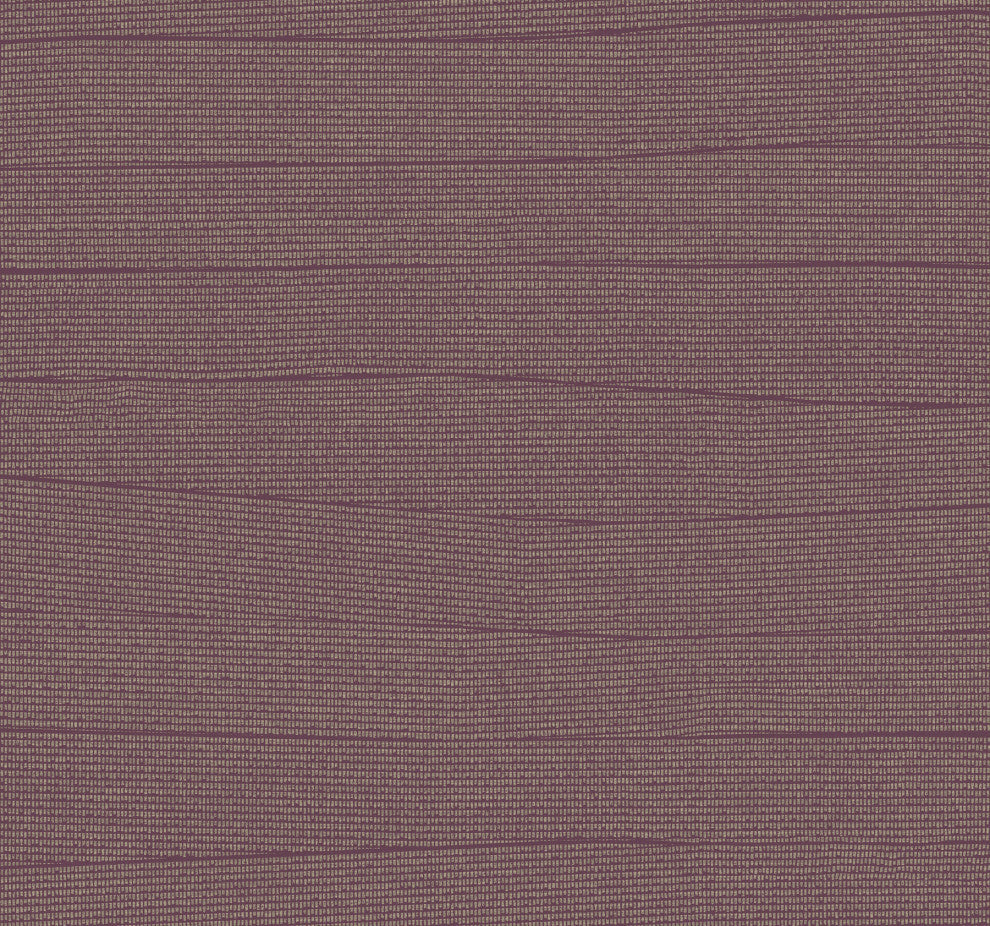 Mulberry Natural Grid Wallpaper