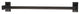Alno Towel Bar in Bronze