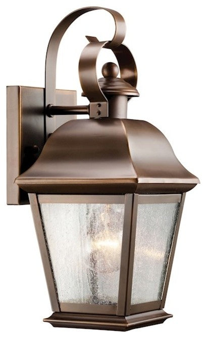 Traditional Mount Vernon Outdoor Wall, Small, Olde Bronze