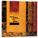 "African Studies I" by Chris Donovan, Canvas Print, 37"x37"