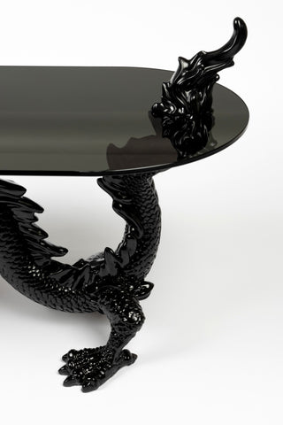 Sculptural Art Deco Coffee Table | Bold Monkey Dragonized