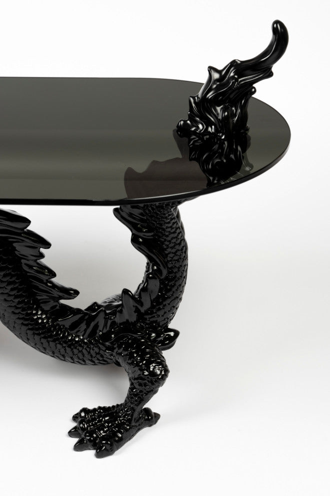 Sculptural Art Deco Coffee Table | Bold Monkey Dragonized