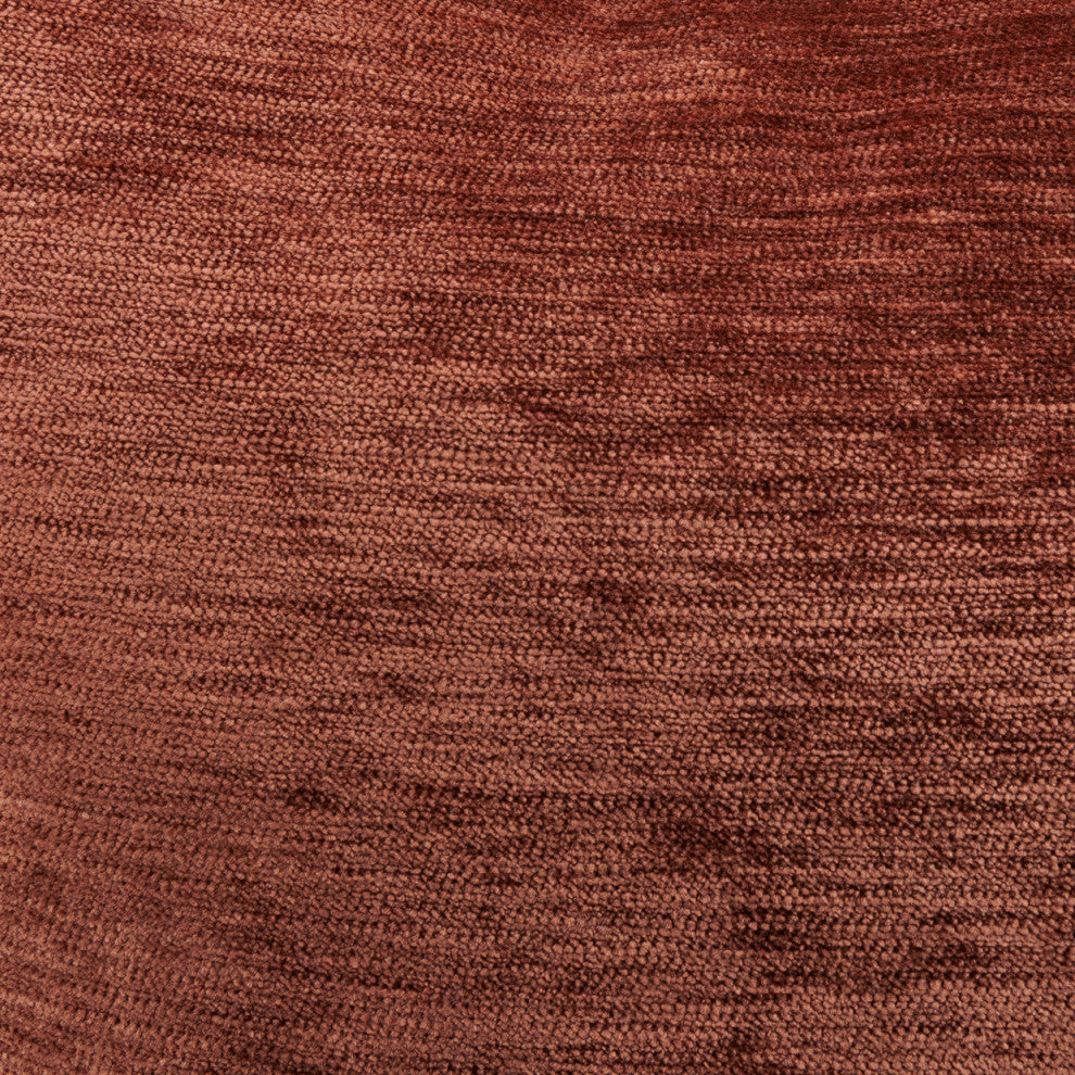The Smith 20" Square Chenille Pillow, Set of 2, Sienna