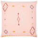Surya Zina Dusty Pink Pillow Shell With Down Insert 20"H X 20"W