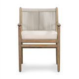 Rosen Outdoor Dining Armchair-Natural