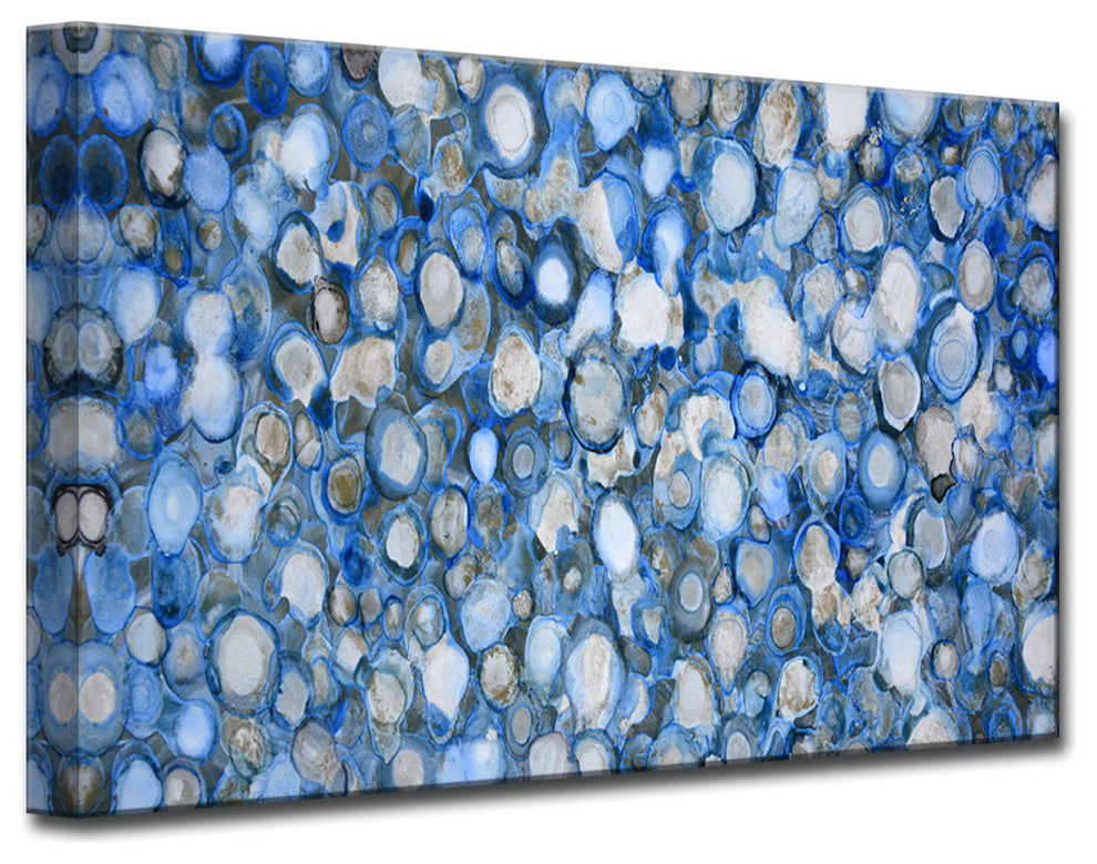 Ready2HangArt 'Arctic River Stones' by Norman Wyatt, 12"x24"