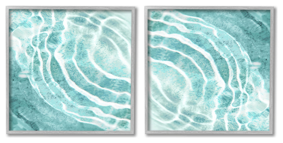 Calm Blue Water Ripples Clear Tropical Lake,12 x 12