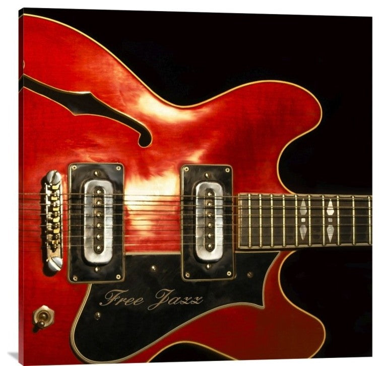 "Free Jazz" Stretched Canvas Giclee by Steven Hill, 40x40"