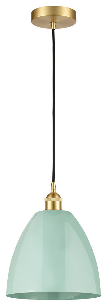 Innovations 616-1P-SG-MBD-9-SF-LED 1-Light Mini Pendant, Satin Gold