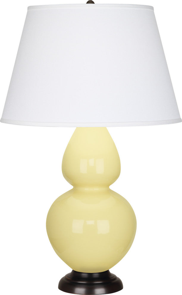 Robert Abbey RA-1605X 1-Light Table Lamp, Double Gourd