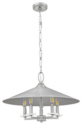 Rialto 5-Light Pendant, Signature Pewter