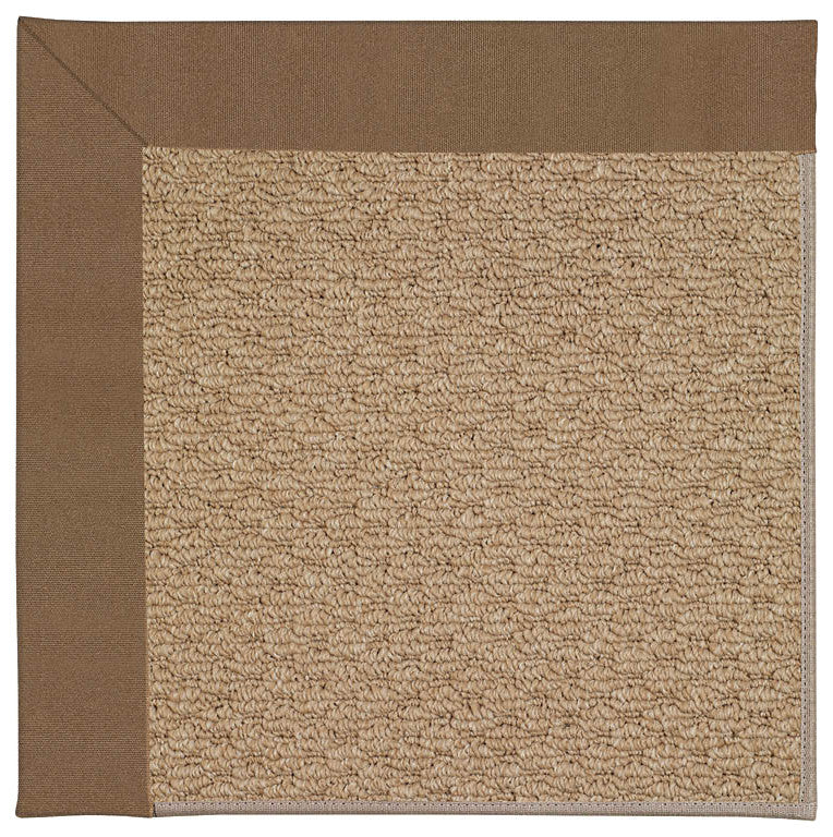 Capel Zoe-Raffia Cafe 1992_747 Machine Tufted Rugs - 7'' X 9'' Rectangle