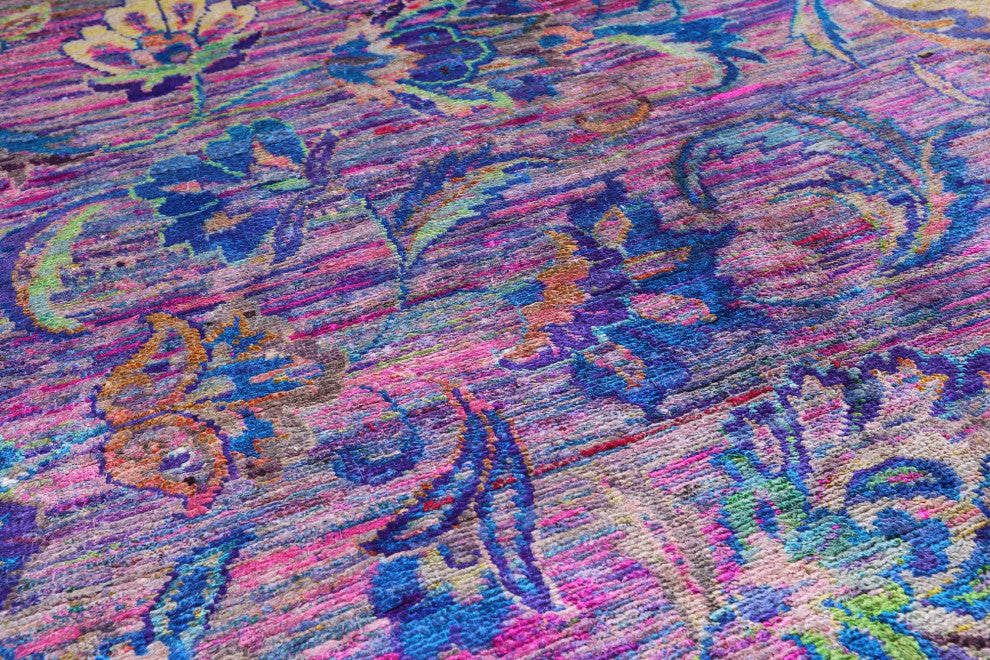 Handmade Persian Silk Rug7' 10" X 10' 0" Q6820