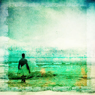 "County Line" Fine Art Canvas Print, 40"x40"