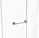 Monte Carlo 18" Shower Door Towel Bar, Antique Pewter